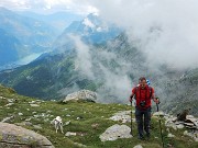 Il grandioso scenario di Cima Fontana (3068 m) in Valmalenco il 29 luglio 2016 - FOTOGALLERY